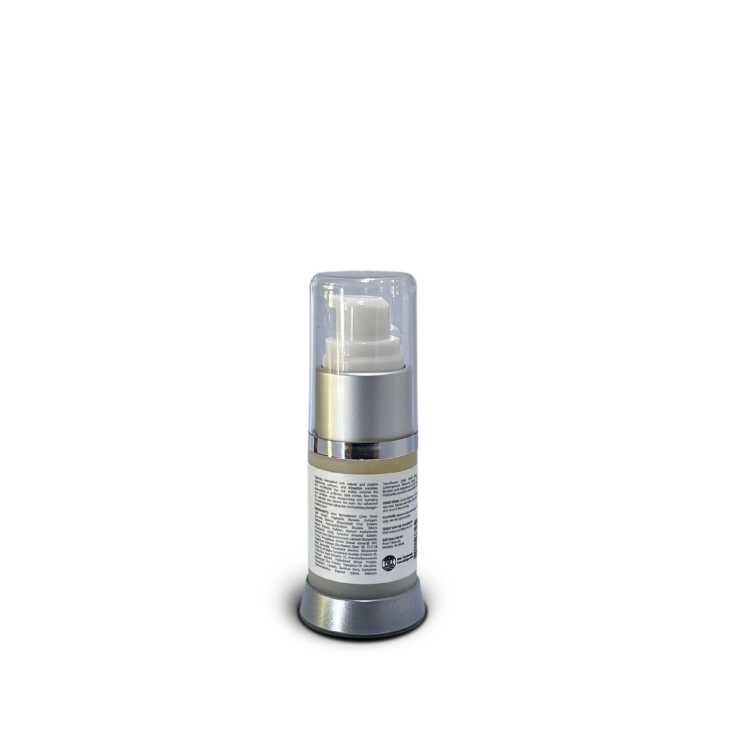 Lightweight peptide eye gel for firming and hydrating under-eye skin