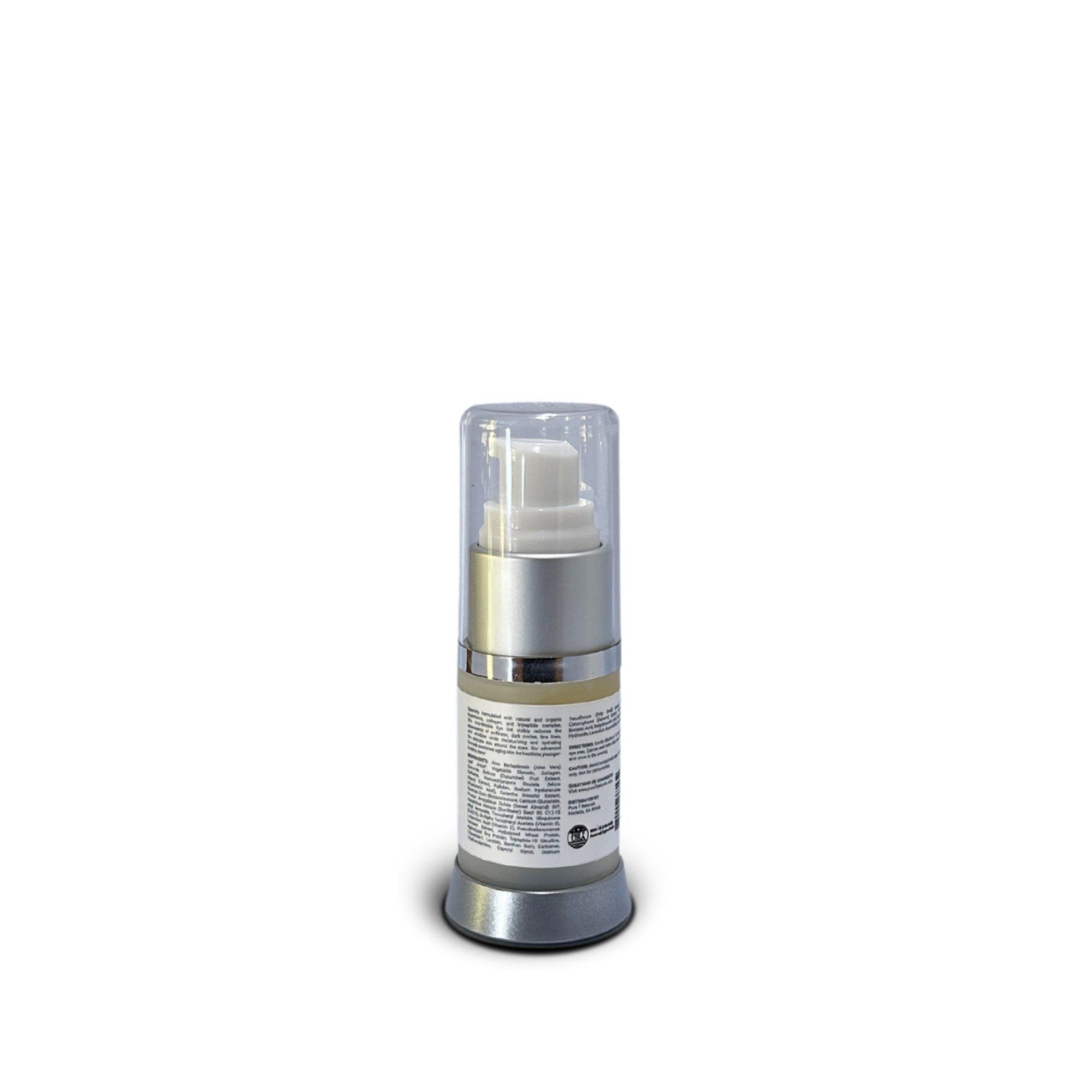 Lightweight peptide eye gel for firming and hydrating under-eye skin
