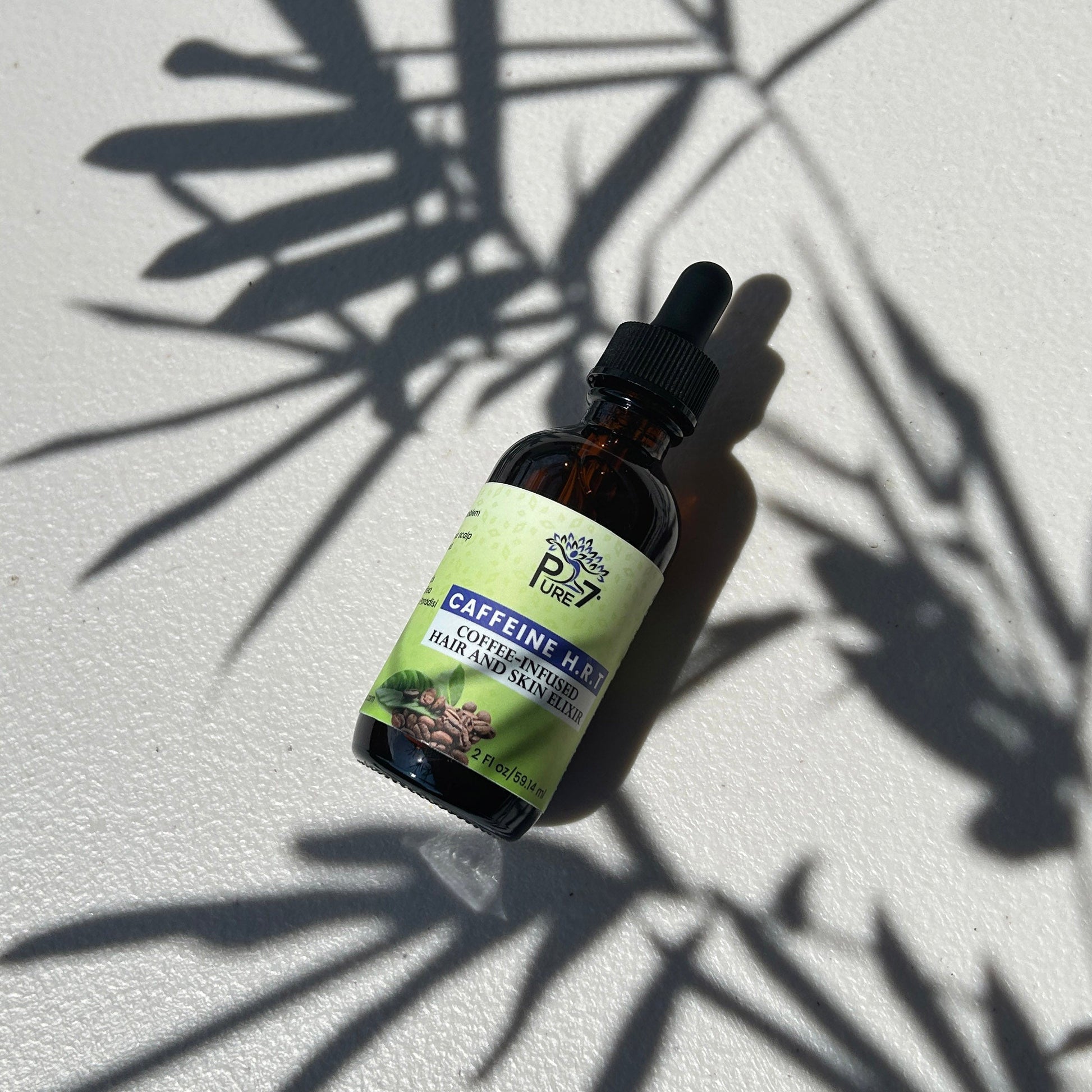 Debbie Williams Caffeine HRT Elixir – natural solution for hair loss and dry scalp