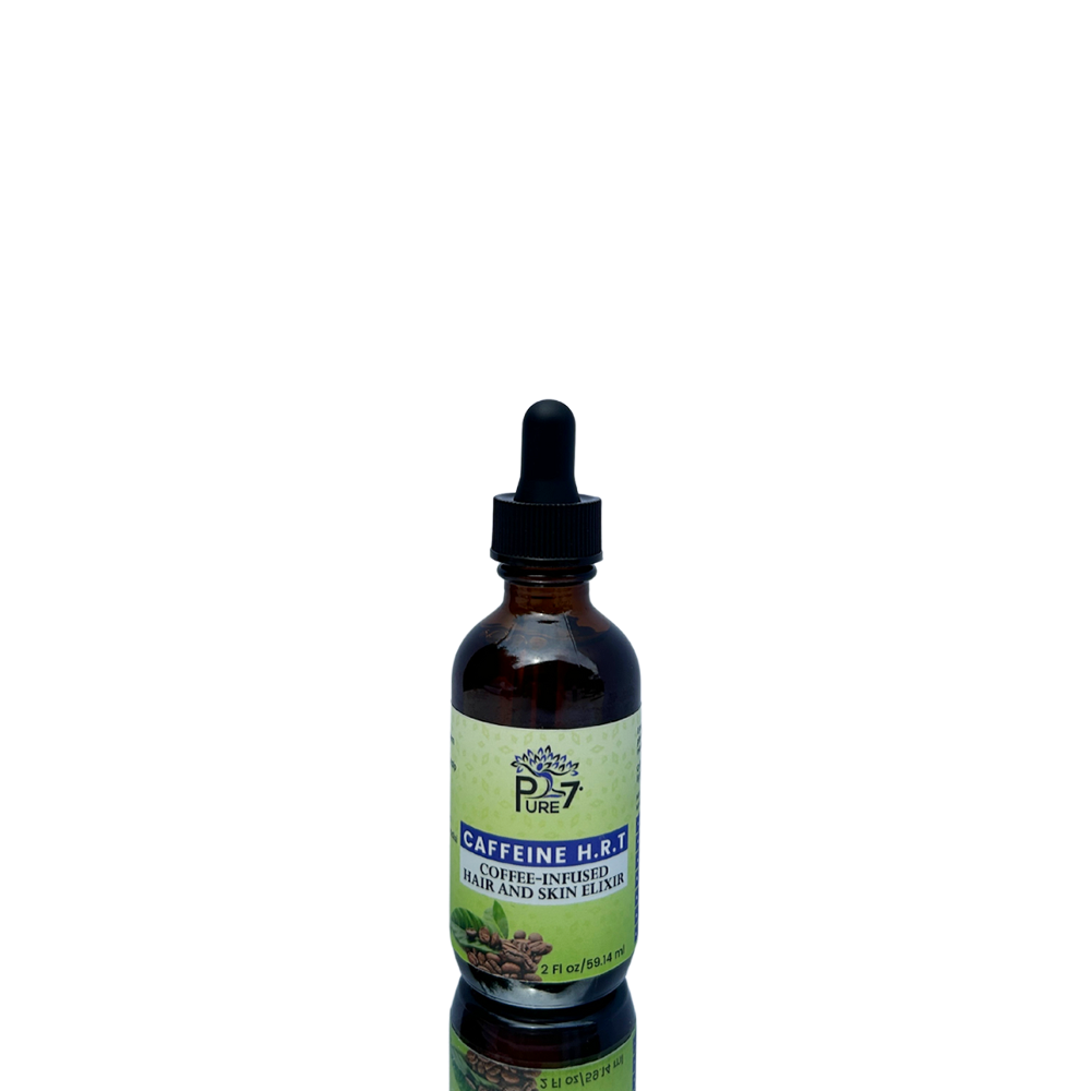Caffeine HRT Coffee-Infused Hair & Skin Elixir | Natural Hair Growth Oil