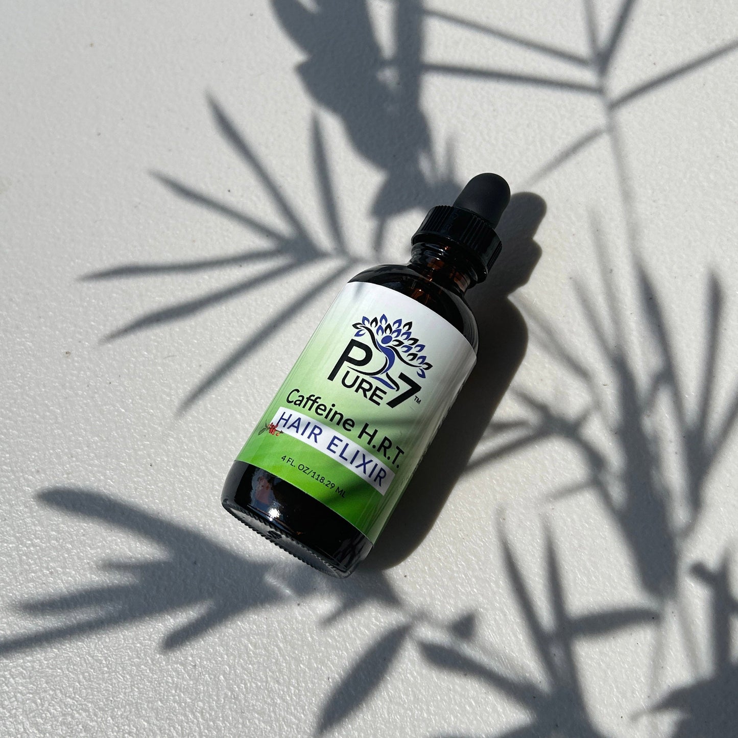 Hair oil with coffee extract for stronger, shinier strands