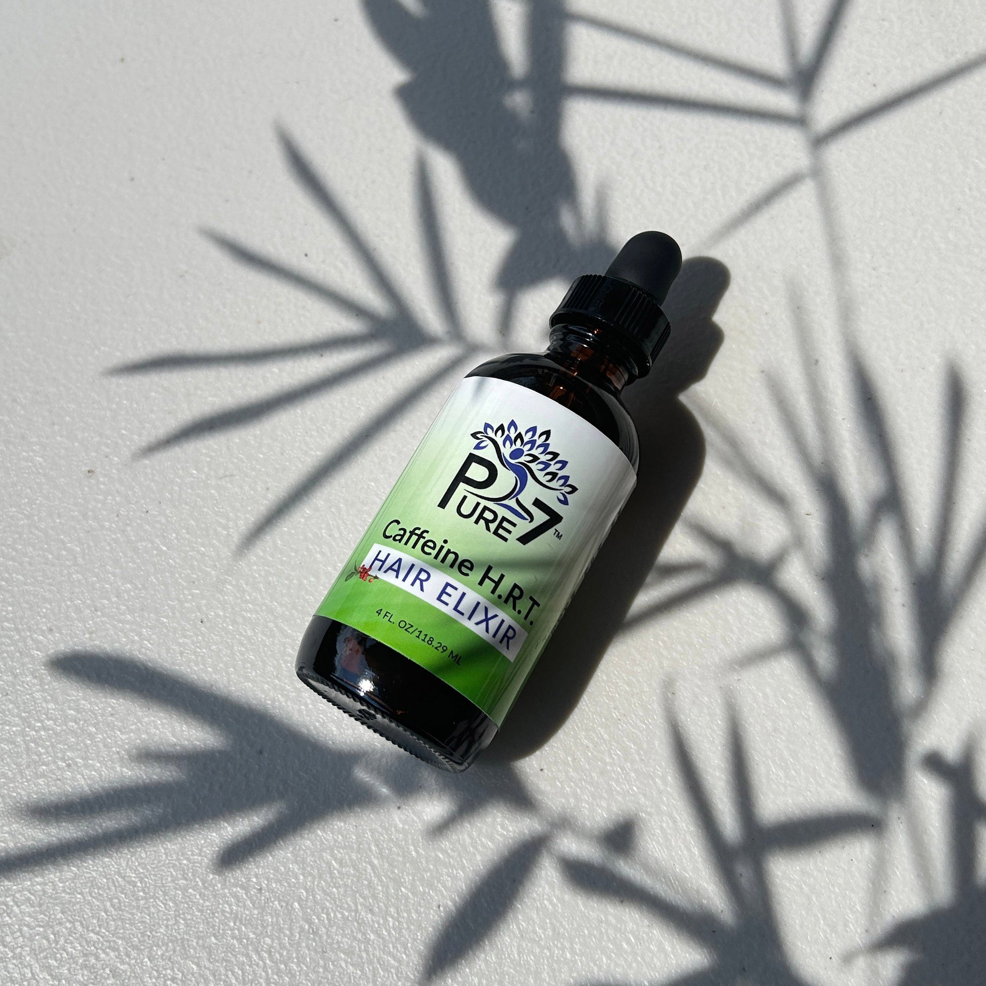 Hair oil with coffee extract for stronger, shinier strands