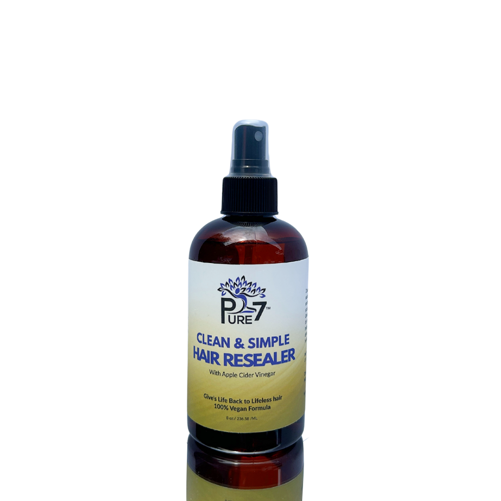 Clean & Simple ACV Rinse – apple cider vinegar scalp cleanser by Debbie Williams