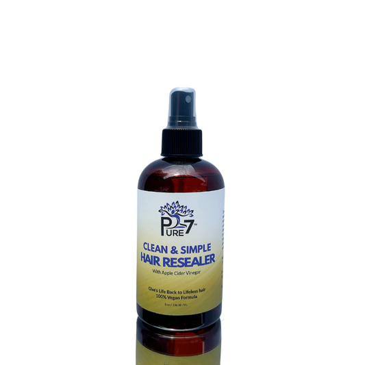 Clean & Simple ACV Rinse – apple cider vinegar scalp cleanser by Debbie Williams