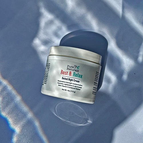 Rest & Relax Retinol Night Cream with Vitamin C and Hyaluronic Acid