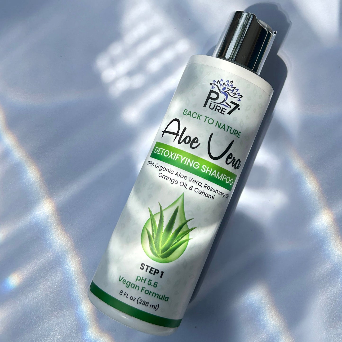 Natural Aloe Vera Shampoo with Conditioner for All Hair Types