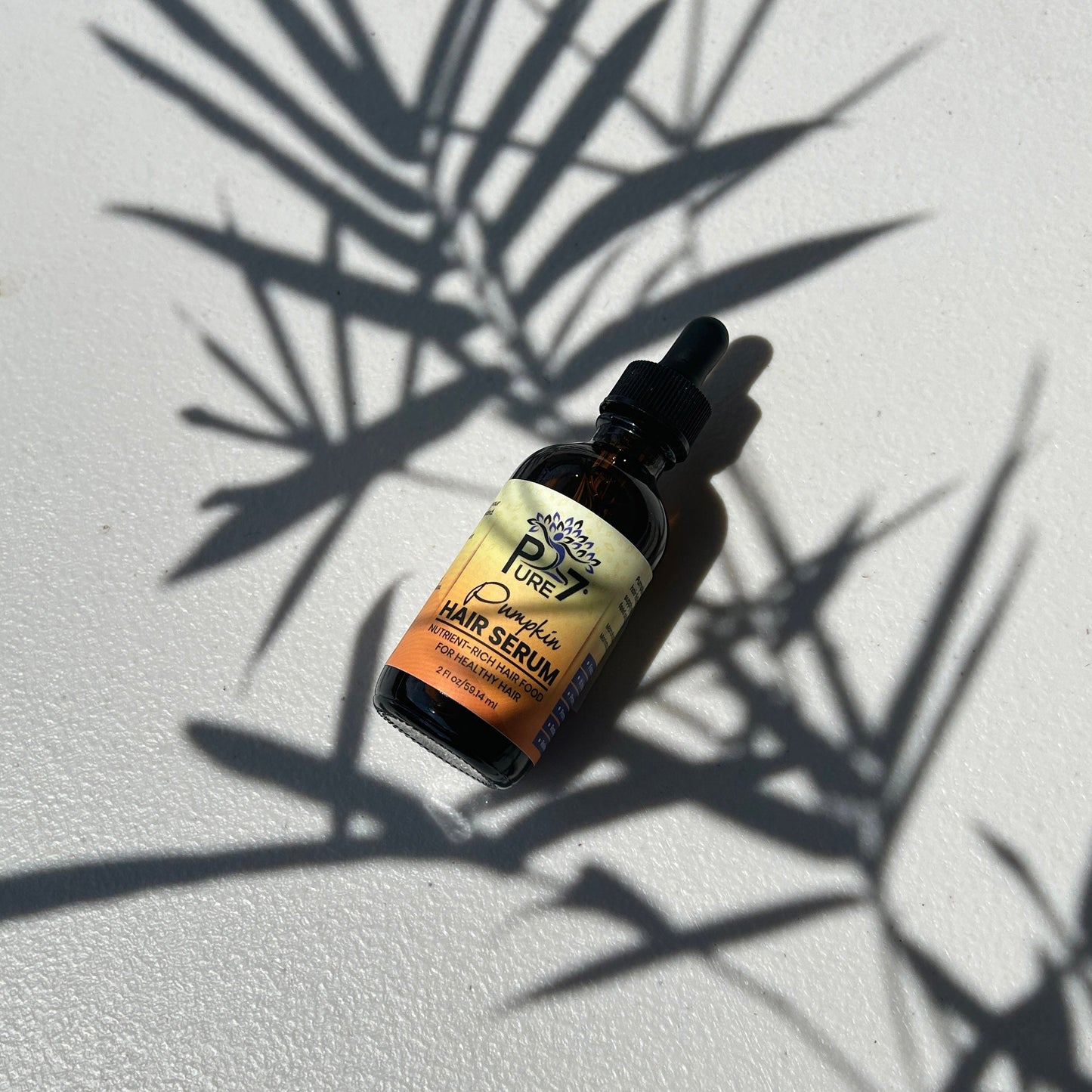 Pumpkin Hair Serum dropper – pumpkin seed oil scalp serum for nourishment and shine.