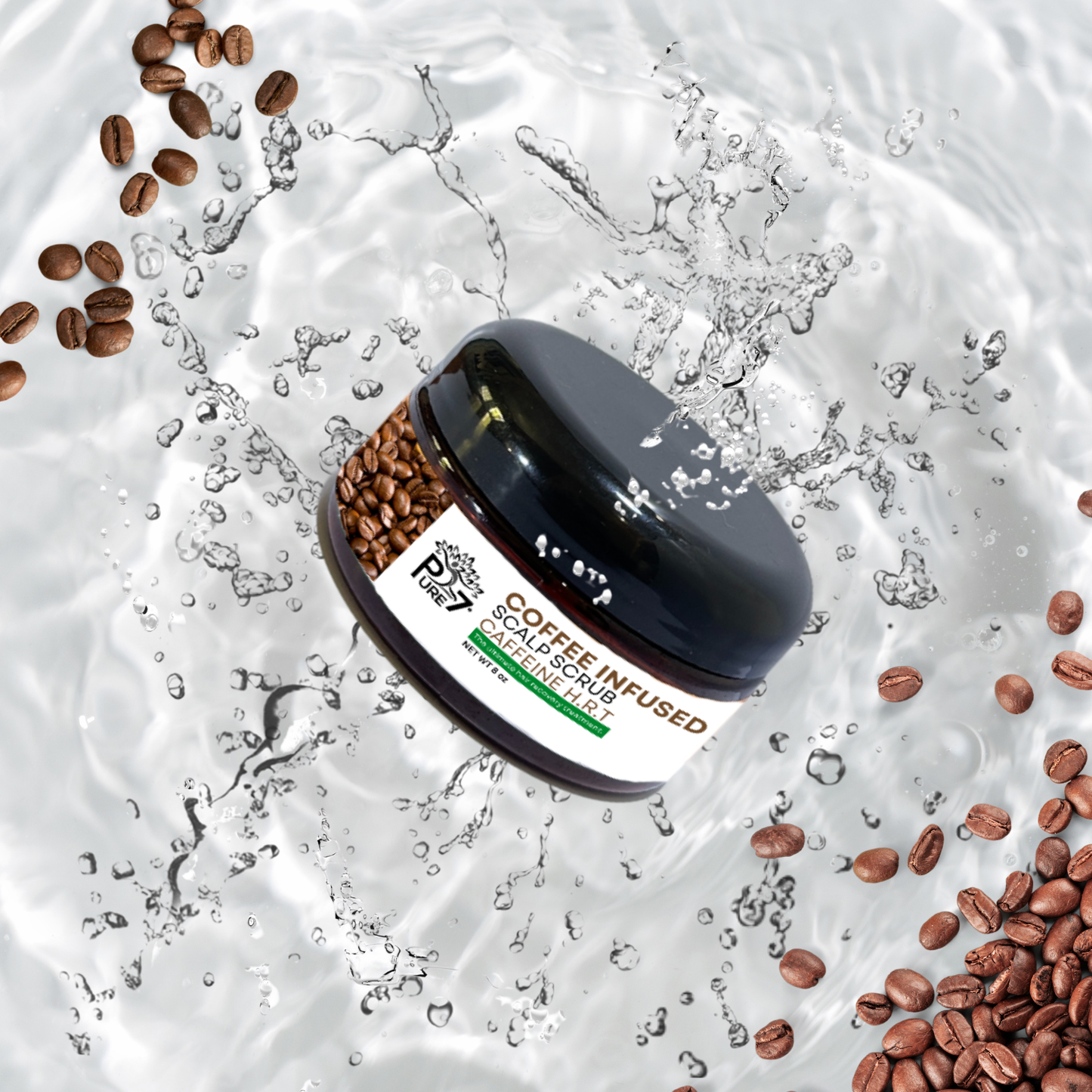 Coffee Infused Scalp Scrub – Caffeine H.R.T. | Exfoliating Scalp Treatment Scrub