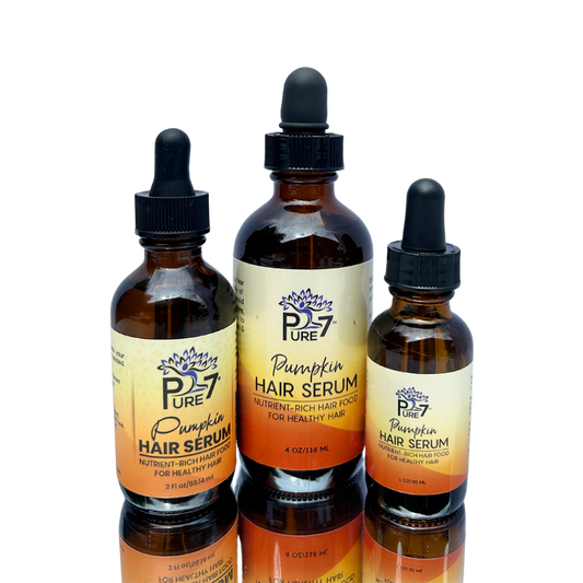 Pumpkin Hair Serum – natural scalp hydration & hair growth oil