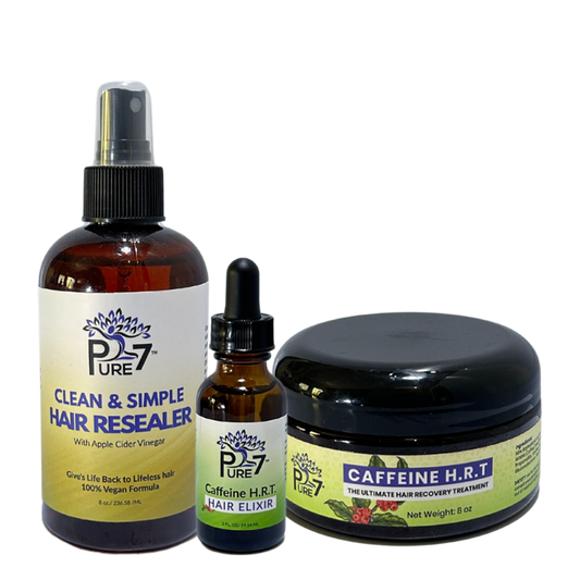 Scalp Care Bundle for exfoliation, balance, and hair growth