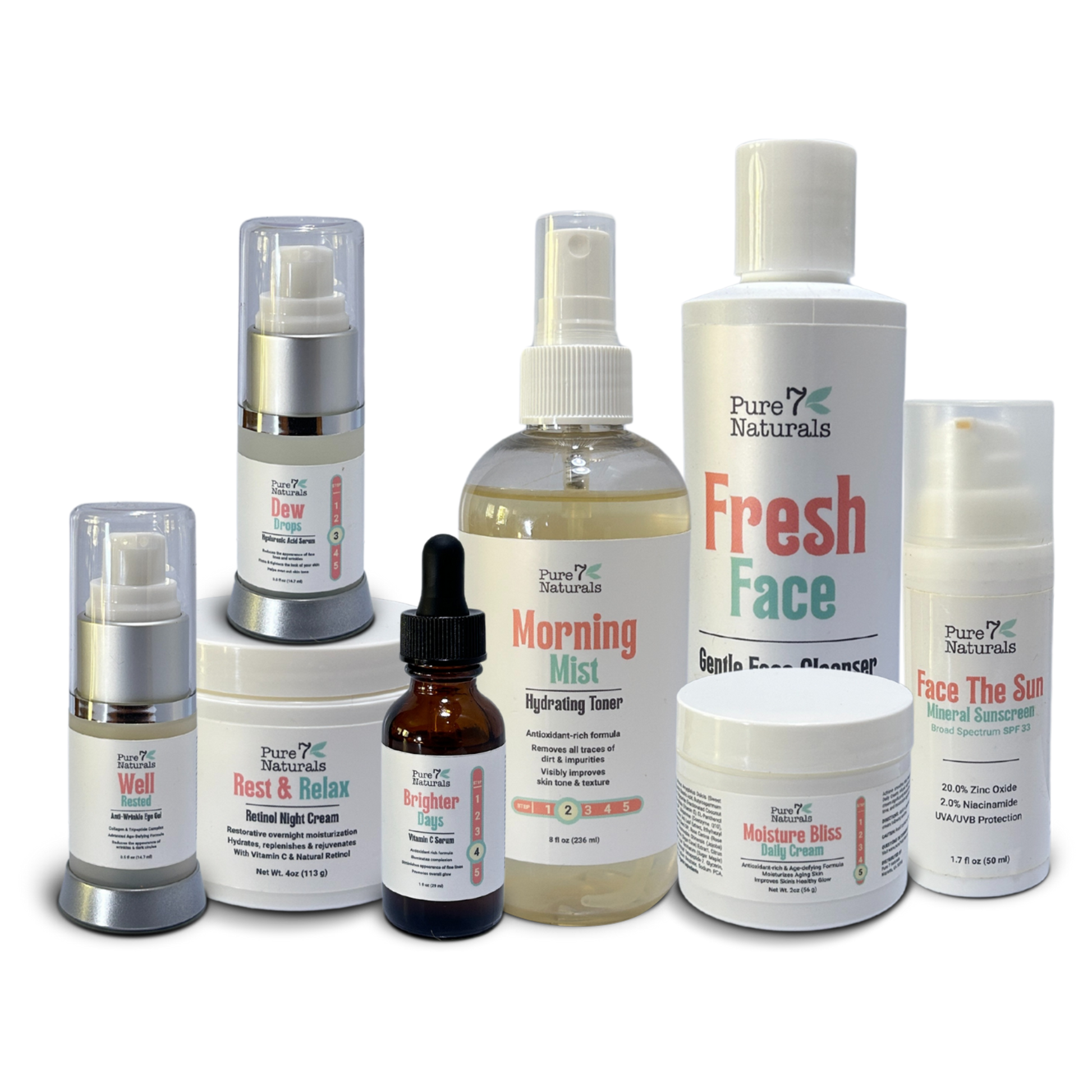 All-in-One Glow Skincare Bundle full set
