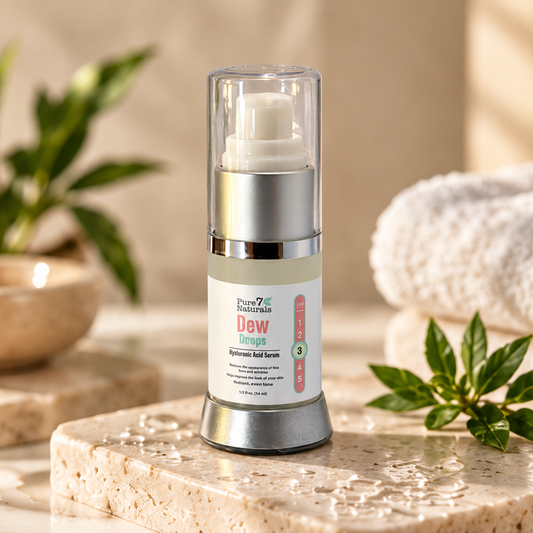 Dew Drops Hyaluronic Acid Serum – Deep Hydration & Skin Plumping
