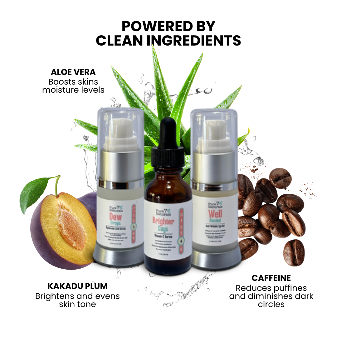 Ageless Beauty Serum Set – Hydration, Brightening & Revitalizing Skincare