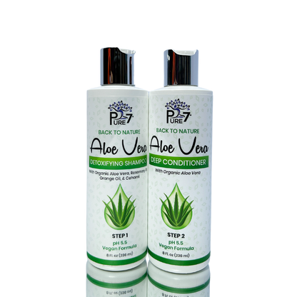 Back to Nature Aloe Vera Shampoo & Deep Conditioner System