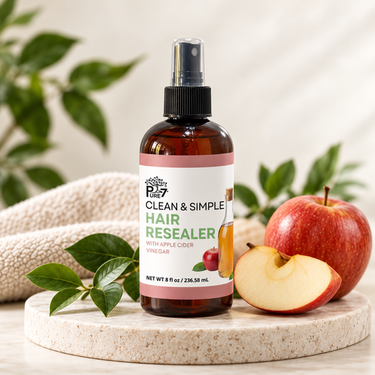 Clean & Simple Hair Resealer – Apple Cider Vinegar Rinse