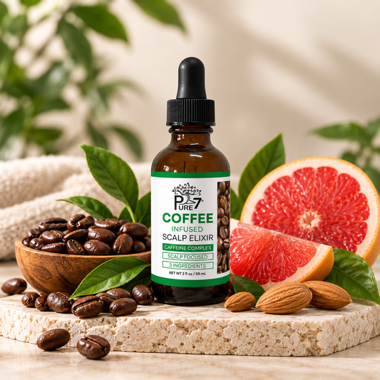 Coffee-Infused Scalp Elixir | Natural Hair Growth Oil