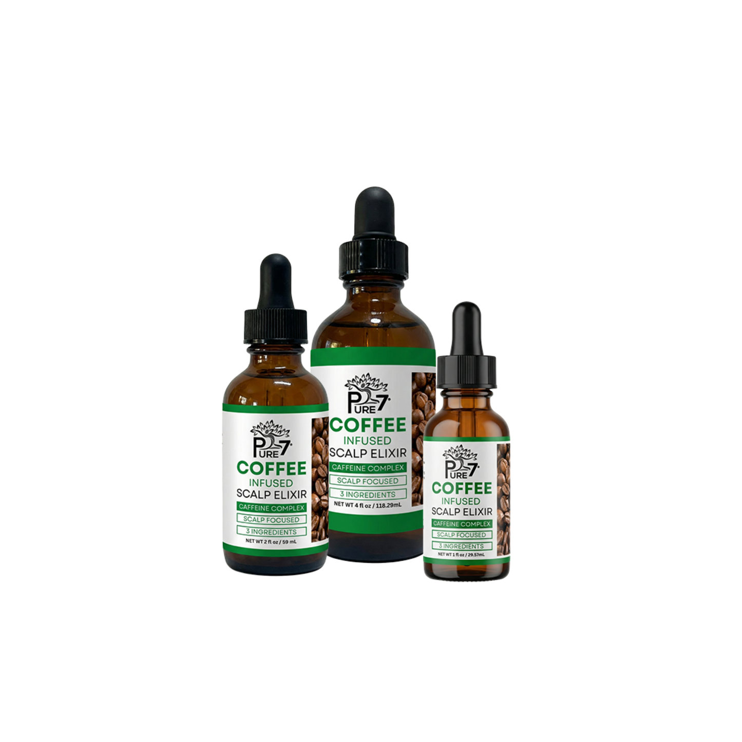 Coffee-Infused Scalp Elixir | Natural Hair Growth Oil