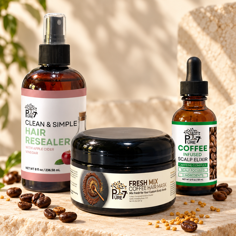 Coffee + Fenugreek Scalp Treatment Bundle