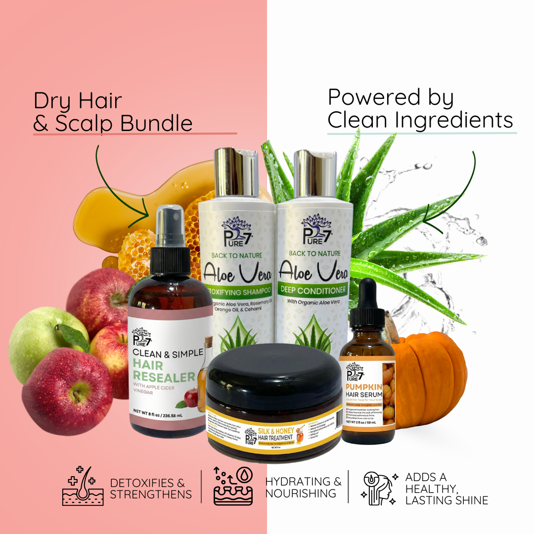 Dry Hair & Scalp Bundle – Hydrate, Repair & Restore Scalp Balance