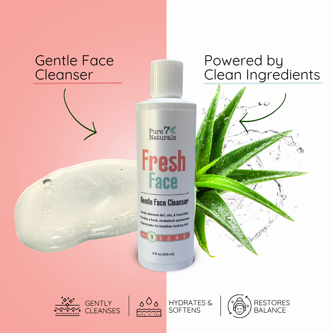 Fresh Face Gentle Face Cleanser - Aloe Vera Based Cleanser