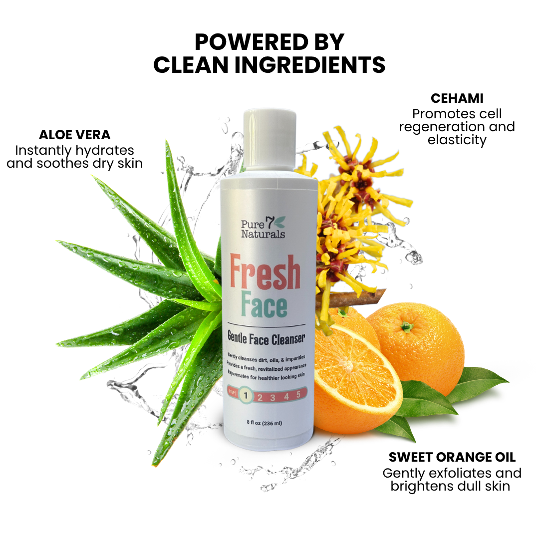 Fresh Face Gentle Face Cleanser - Aloe Vera Based Cleanser
