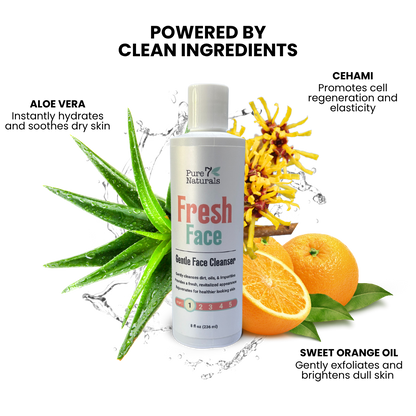 Fresh Face Gentle Face Cleanser - Aloe Vera Based Cleanser