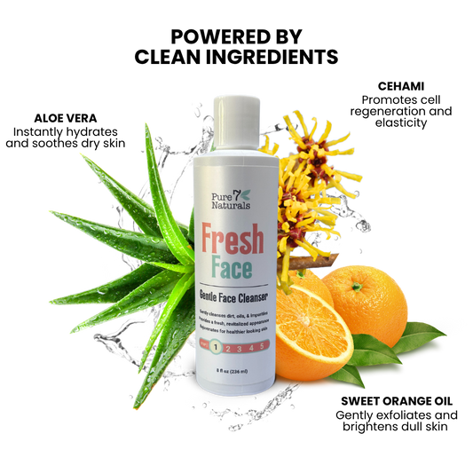 Fresh Face Gentle Face Cleanser - Aloe Vera Based Cleanser