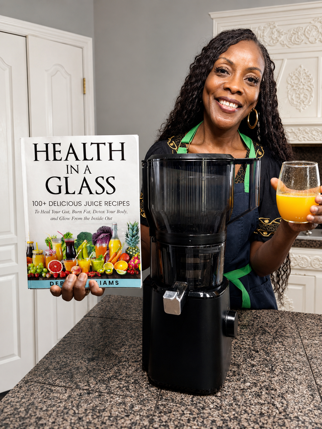 Health In a Glass: 100+ Delicious Juice Recipes to Heal Your Gut, Burn Fat, Detox Your Body, and Glow From the Inside Out