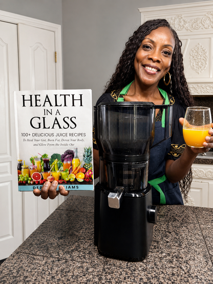 Health In a Glass: 100+ Delicious Juice Recipes to Heal Your Gut, Burn Fat, Detox Your Body, and Glow From the Inside Out