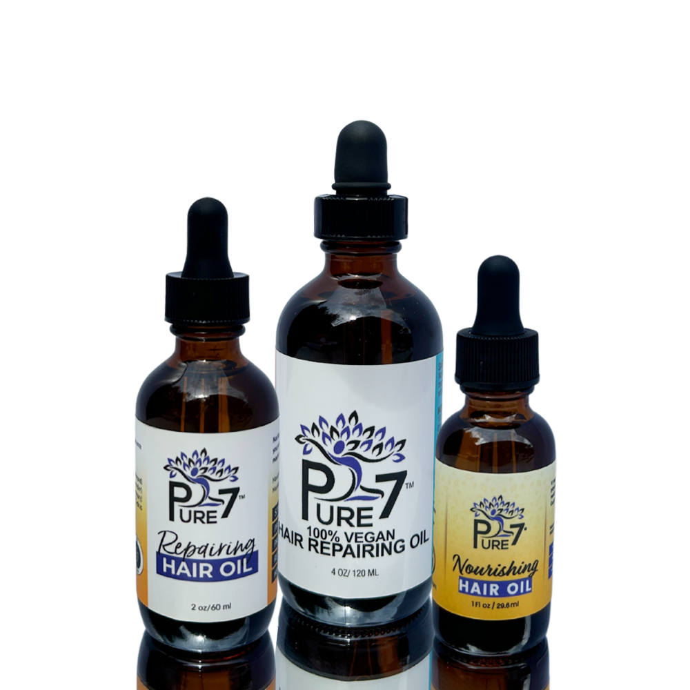 PURE 7 Hair Strengthening Oil: Feeds Your Follicle Hair Boosting Nutrients