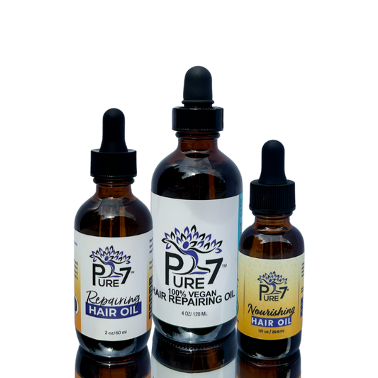 PURE 7 Hair Strengthening Oil: Feeds Your Follicle Hair Boosting Nutrients