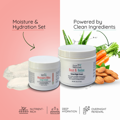 Moisture & Hydration Set – Daily & Night Cream Duo