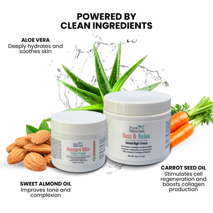 Moisture & Hydration Set – Daily & Night Cream Duo