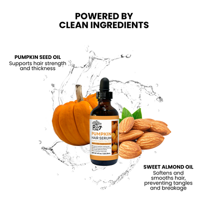 Pumpkin Hair Serum – Liquid Gold Scalp & Hair Growth Oil