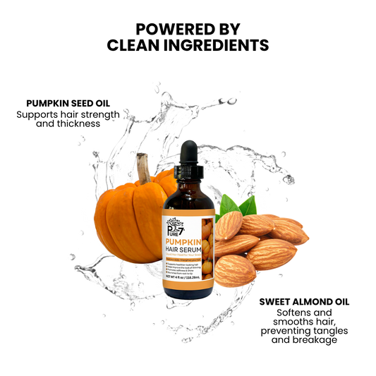 Pumpkin Hair Serum – Liquid Gold Scalp & Hair Growth Oil