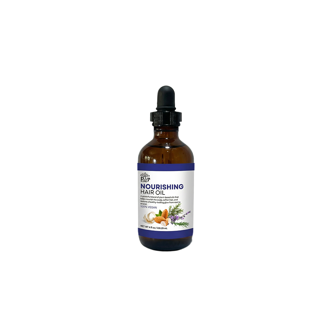 PURE 7 Nourishing Hair Oil | Scalp Oil for Hair Growth & Breakage Repair