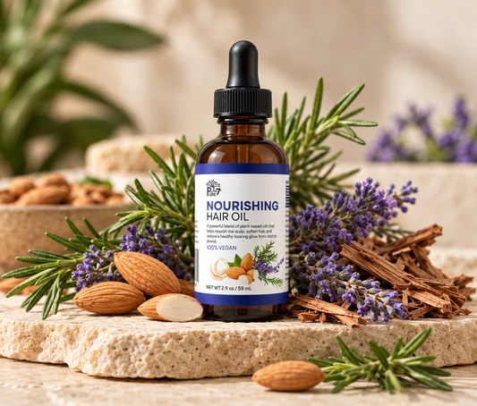 PURE 7 Nourishing Hair Oil | Scalp Oil for Hair Growth & Breakage Repair