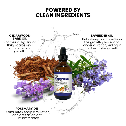 PURE 7 Nourishing Hair Oil | Scalp Oil for Hair Growth & Breakage Repair