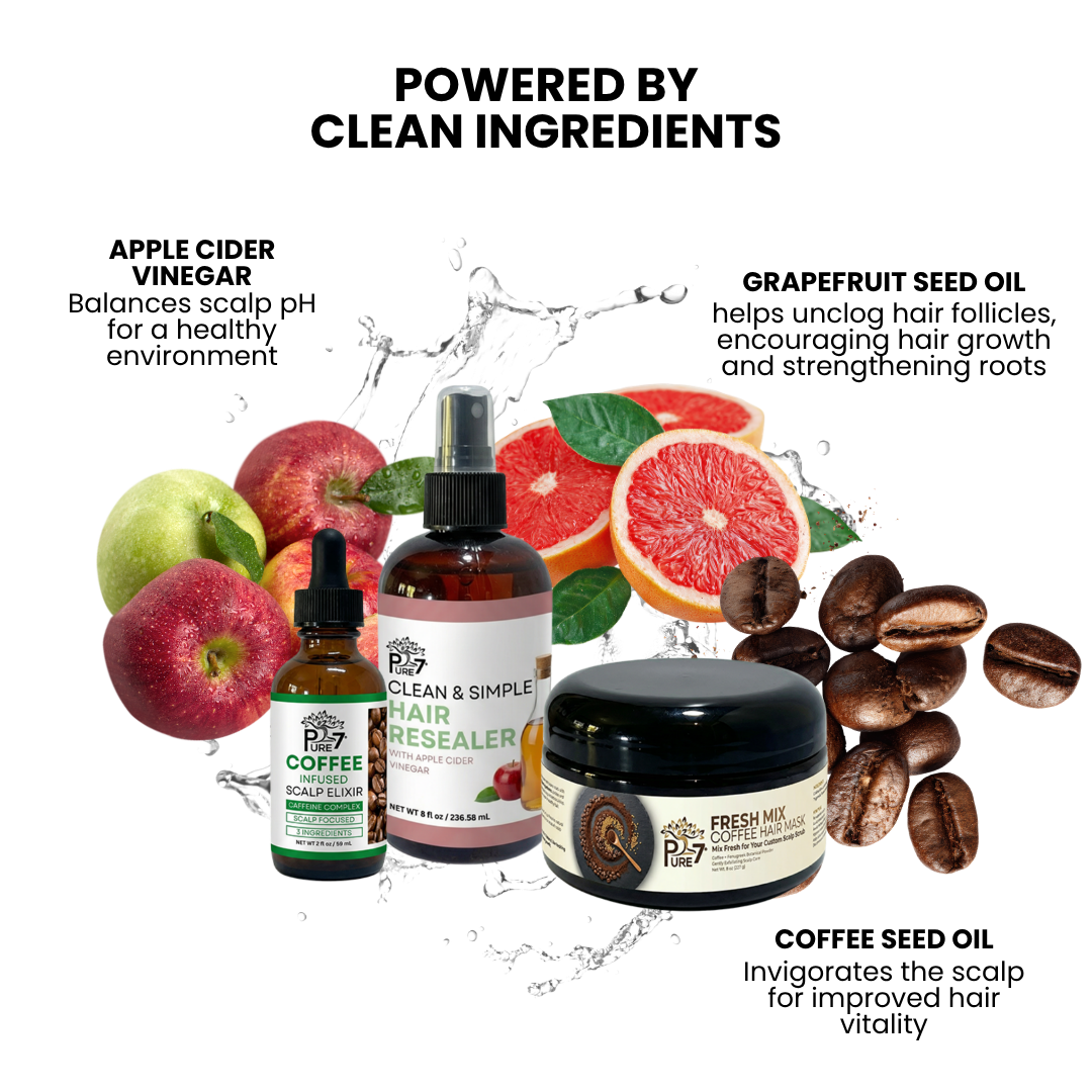 Scalp Care Bundle – Exfoliate, Balance & Stimulate Growth