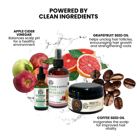 Scalp Care Bundle – Exfoliate, Balance & Stimulate Growth