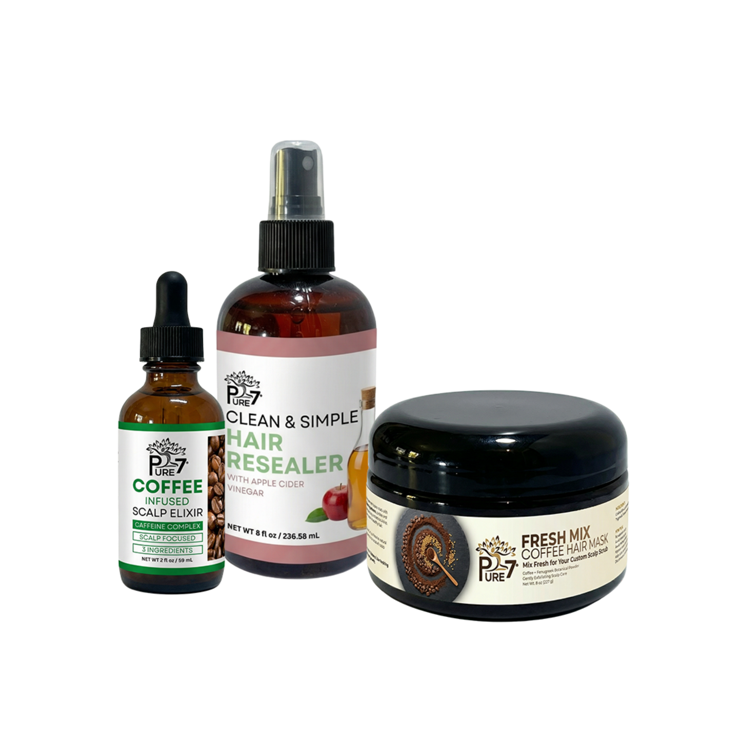 Scalp Care Bundle – Exfoliate, Balance & Stimulate Growth