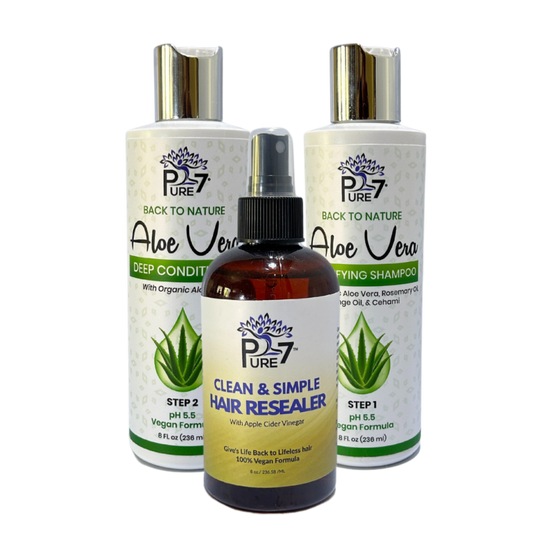 Scalp Detox Bundle | Aloe Vera & ACV Scalp Deep Cleanse System