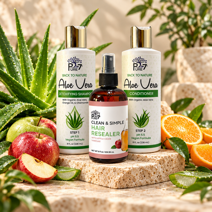 Scalp Detox Bundle | Aloe Vera & ACV Scalp Deep Cleanse System