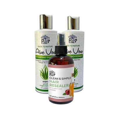 Scalp Detox Bundle | Aloe Vera & ACV Scalp Deep Cleanse System
